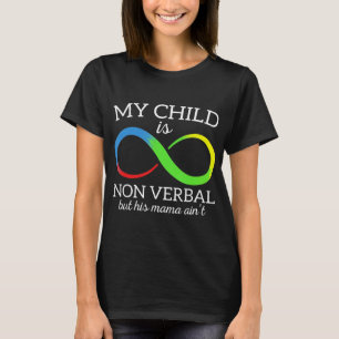 Camiseta Em abril vestimos azul para a consciência do auti