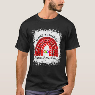 Camiseta Em abril, Vestimos O Vermelho Em Vez De Pessoas Au