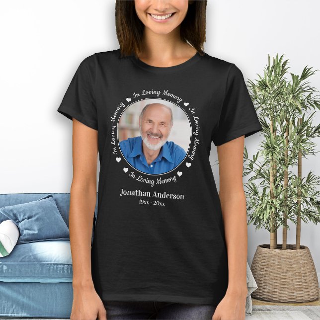 Camiseta Em Adorando Memória Personalizada Foto Memorial Wa (Criador carregado)