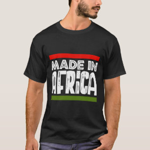 Camiseta Em África História Negra Patrimônio Afro Africano
