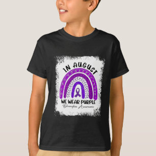 Camiseta Em agosto, Vestimos a Consciência da Sobredosagem