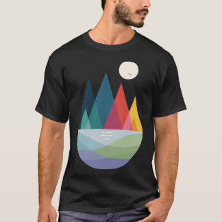 Camiseta Em algum lugar garota garota