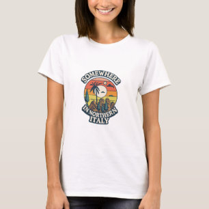Camiseta Em Algum Lugar Na Itália Norte