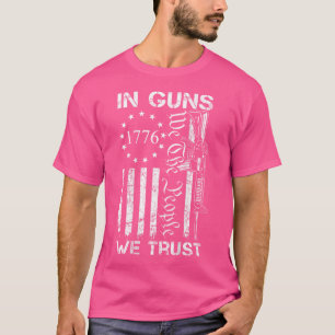 Camiseta Em Armas, Confiamos Em Nós, As Armas Do Pessoas Ar