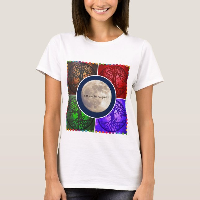 Camiseta Em August Skies.. (Frente)