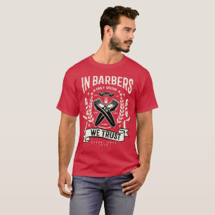 Camiseta Em Barberes Confiamos