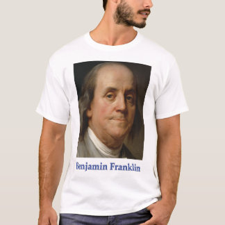 Camiseta em Ben Franklin, ciência e progresso