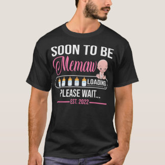 Camiseta Em Breve Aviso de Gravidez no Est 2022 Anúncio de 