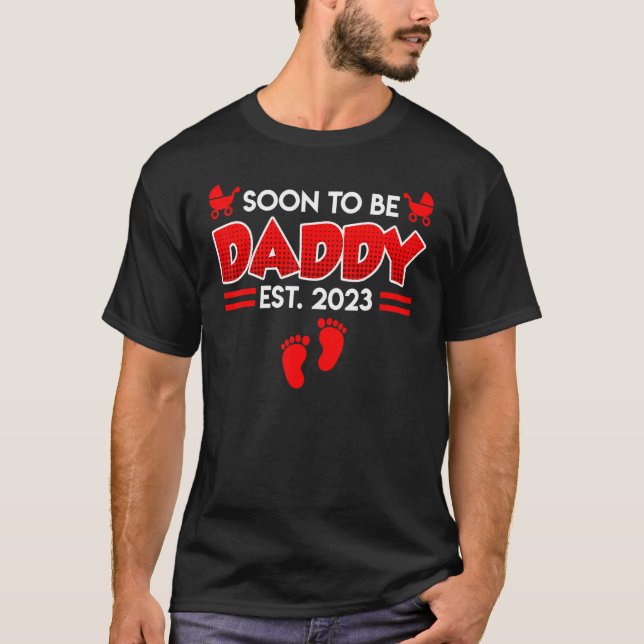 Camiseta Em Breve Pai 2023, Pai Esperado (Frente)