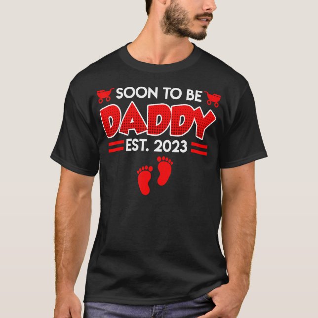 Camiseta Em Breve Pai 2023, Pai Esperado (Frente)