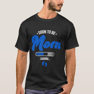Camiseta Em Breve Ser A Mãe No Último Ano De 2024 Nova Grav