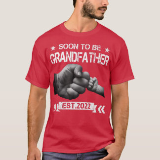 Camiseta Em Breve Ser Avô 2022 Para Promovido Ao Vovô