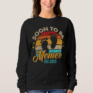 Camiseta Em Breve Ser Dia de as mães 2023 A Primeira Vez Mã