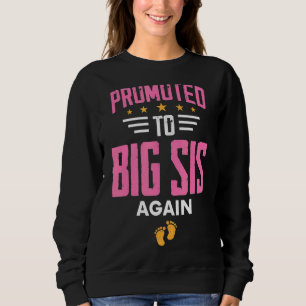 Camiseta Em Breve Ser Irmã Mais Uma Vez Promovida À Irmã Gr