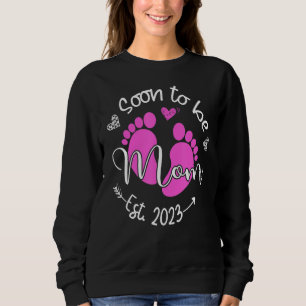 Camiseta Em Breve Ser Mãe 2023, Primeira Vez Que A Mãe Engr