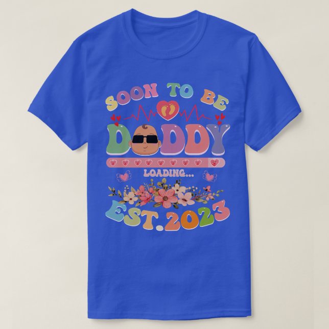 Camiseta Em Breve Ser Pai Est2023 (Frente do Design)