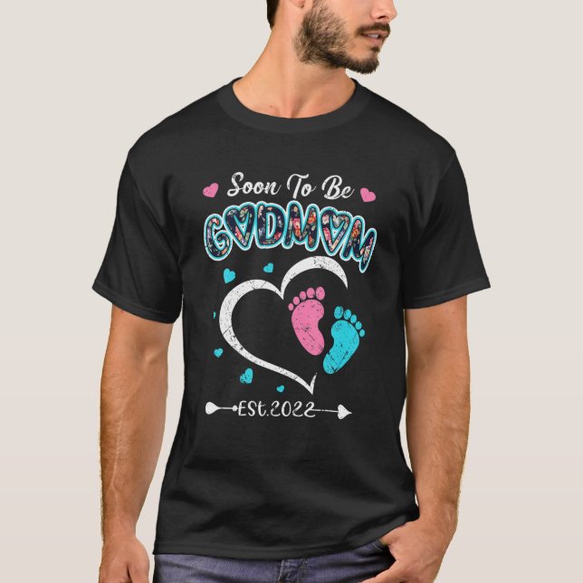 Camiseta Em Breve, Ser Poderosa Mãe 2022, Novo Bebê Revela  (Frente)