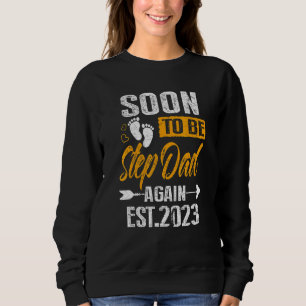 Camiseta Em Breve Ser Stepdad De Novo 2023 Promovido A Step
