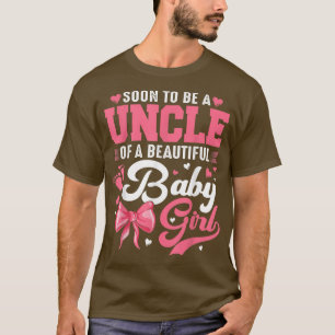 Camiseta Em Breve Ser Tio De Uma Linda Menina Sexo