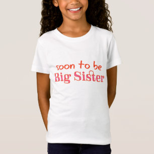 Camiseta Em breve será irmã mais velha