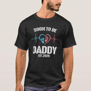 Camiseta Em breve será o Pai Pai 2026 pela primeira vez