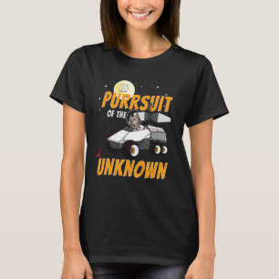 Camiseta Em Busca do Gato Espacial Divertido Desconhecido h