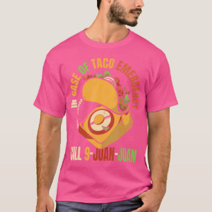 Camiseta Em Caso De Chamada De Emergência Taco 9 Juan Seaso