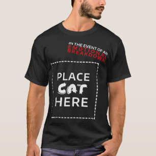 Camiseta Em Caso De Discriminação Emocional, Cat.