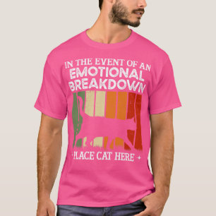 Camiseta Em Caso De Discriminação Emocional, Cat H