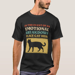 Camiseta Em Caso De Discriminação Emocional, Cat H