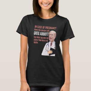 Camiseta Em Caso De Gravidez Texas