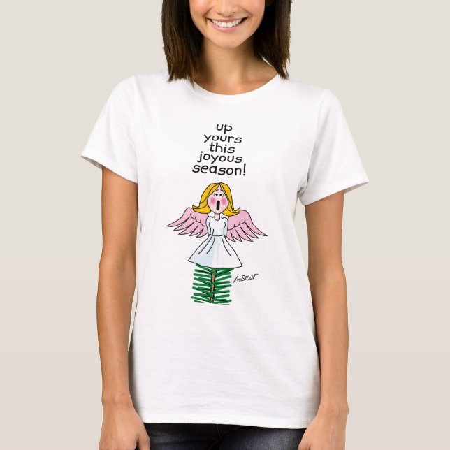 Camiseta Em Cima Da Sua Época Joyous! -T-Shirt (Frente)