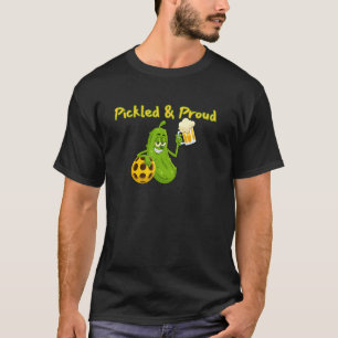 Camiseta Em conserva e orgulhoso, Diversão no pickleball
