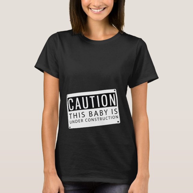 Camiseta Em Construção (Frente)