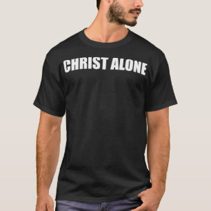 Camiseta Em Cristo só, aniversário de Cristo de Jesus crist