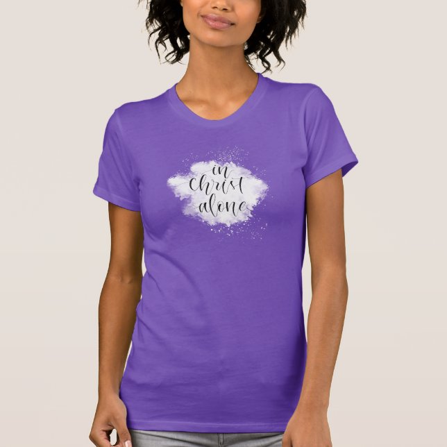 Camiseta Em Cristo sozinho (Frente)