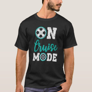 Camiseta Em Cruise Mode Summer Getaway Vacationist