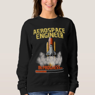 Camiseta Em Curso - Aerospace Engenheiro Aeronáutico Engi