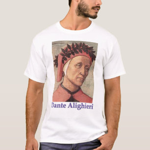 Camiseta em Dante e sua sabedoria