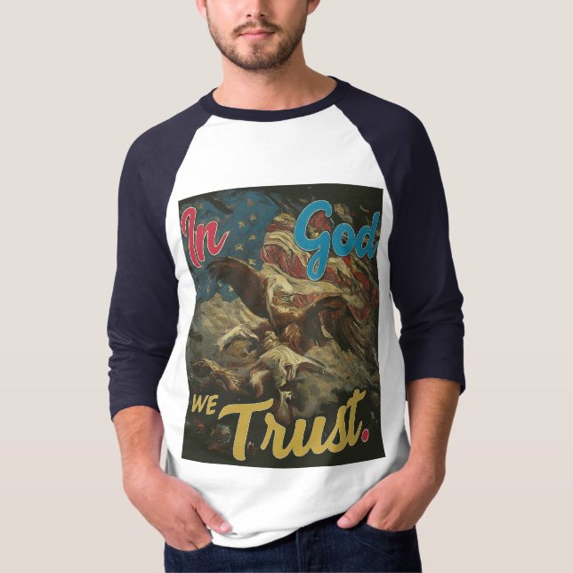Camiseta Em Deus, confiamos (Frente)