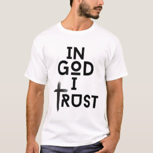 Camiseta Em Deus, eu confio