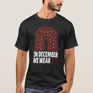 Camiseta Em dezembro, Vestimos o Mundo do Mês da Consciênci
