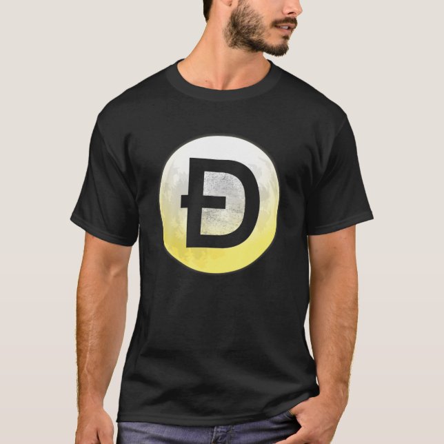 Camiseta Em Dogecoin Confiamos Cripto Engraçado Cripto Coin (Frente)