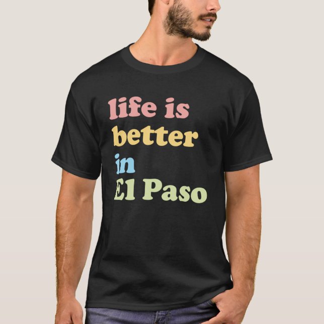 Camiseta Em El Paso TX (Frente)