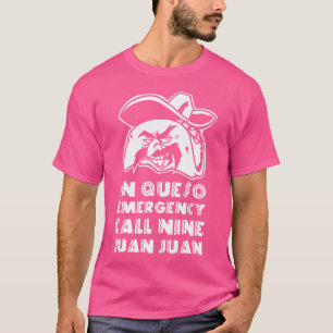 Camiseta Em Emergência de Queso Ligue 9-Juan-Juan Taco Mexi