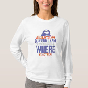 Camiseta Em Execução - Equipe de Execução de Lama