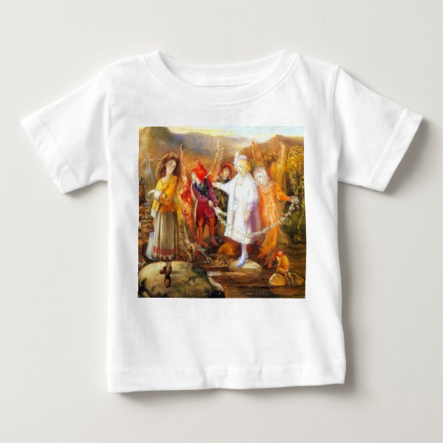 Camiseta Em Fairyland John Anster Fitzgerald (Frente)