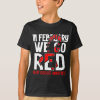 Em Fevereiro Nós Vamos de Vermelho Conscientização