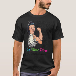 Camiseta Em fevereiro, Vestimos A Doença Raros De Torno De