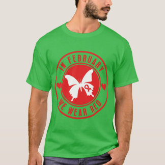 Camiseta Em fevereiro, Vestimos o Red 5